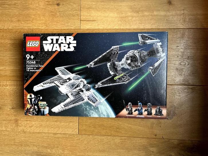 Lego - Mandalorian Fang Fighter vs Tie Interceptor (75348), Verzamelen, Star Wars, Nieuw, Spel, Verzenden