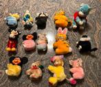 14 Drukknijppoppetjes Minnie, Mickey, Smurfen, Garfield …, Enlèvement ou Envoi, Comme neuf