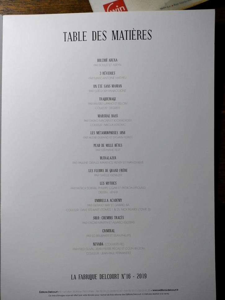 La fabrique 2019 Delcourt ( Sérigraphie ), Antiek en Kunst, Kunst | Litho's en Zeefdrukken, Ophalen of Verzenden