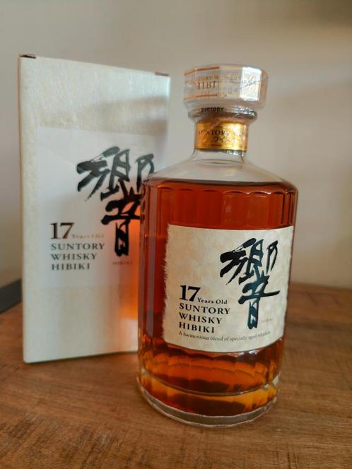 Suntory Hibiki 17 Year White Box Edition 2000 Rare Exclusive, Verzamelen, Wijnen, Nieuw, Overige typen, Overige gebieden, Vol