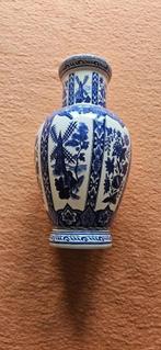 Leuke vaas – gemarkeerd als Blauw Delft, Ophalen, 50 tot 75 cm, Blauw, Aardewerk of Porselein