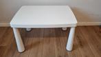 Table blanche pour enfants Mammut Ikea avec 2 chaises, Enlèvement ou Envoi, Comme neuf, Chaise(s)