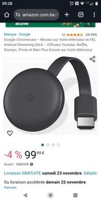 Google chromecast, Audio, Tv en Foto, Ophalen of Verzenden, Zo goed als nieuw, HDMI