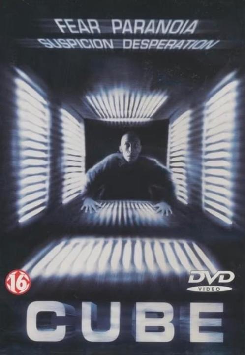 Cube, Cd's en Dvd's, Dvd's | Horror, Zo goed als nieuw, Overige genres, Vanaf 16 jaar, Ophalen of Verzenden