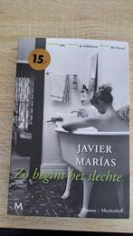 Javier Marias Zo begint het slechte, Comme neuf, Belgique, Enlèvement