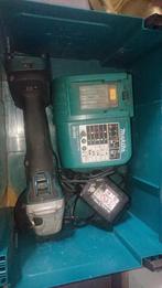 Makita accu slijptol compleet, Ophalen of Verzenden, Zo goed als nieuw, Haakse handslijpmachine