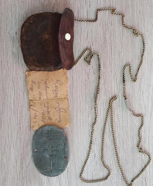 Marque de reconnaissance allemande Dogtags, Collections, Objets militaires | Seconde Guerre mondiale, Enlèvement ou Envoi