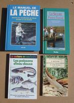 4 livres français sur la pêche, Livre ou Revue, Utilisé, Enlèvement ou Envoi