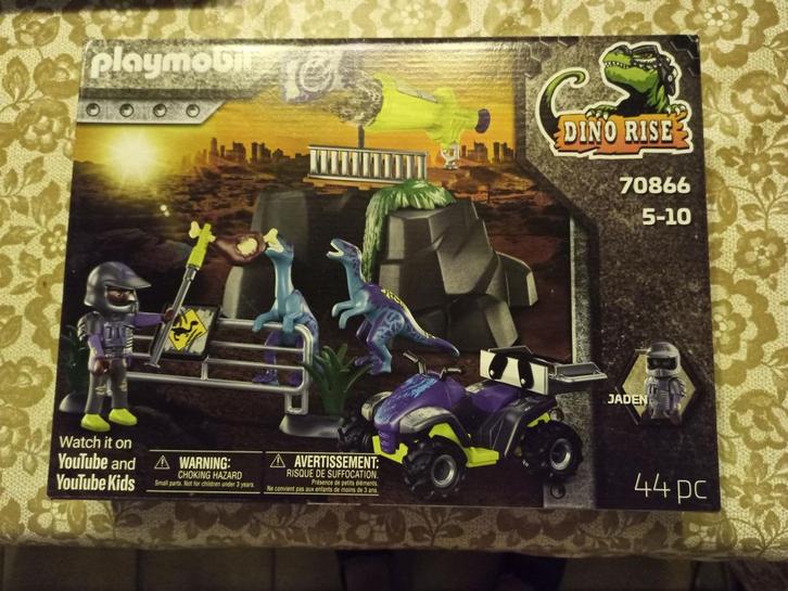 Playmobil Dino Rise 70866, Kinderen en Baby's, Speelgoed | Playmobil, Nieuw, Complete set, Ophalen of Verzenden