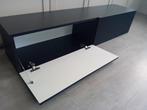 TV meubel zwevend zwart + salontafel zwart, Ophalen, Nieuw, Glas