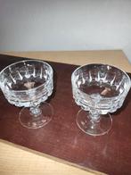 2 borrelglazen, Ophalen of Verzenden, Zo goed als nieuw, Borrel- of Shotglas