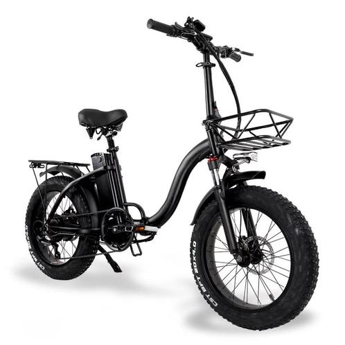 Elektrische vouwfiets lage instap elektrische fatbike, Fietsen en Brommers, Fietsen | Vouwfietsen, Nieuw, 20 inch of meer, Totaal opvouwbaar