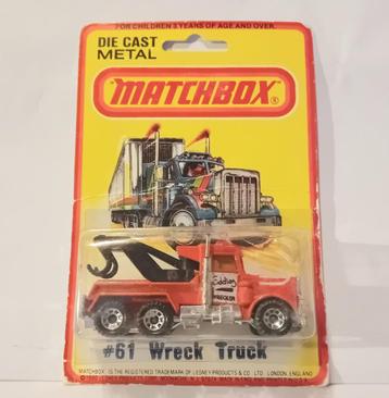 Matchbox Peterbilt Wreck Truck n61. beschikbaar voor biedingen
