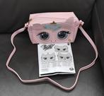 roos tasje met bewegende ogen en geluid, Kinderen en Baby's, Kindermode-accessoires, Ophalen of Verzenden, Zo goed als nieuw