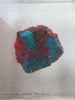 Superbe Aurichalcite brute bleue sur gangue minéraux, Collections, Enlèvement ou Envoi