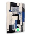 Balans in Blauw en Monochroom Poster 50x75cm mat., Huis en Inrichting, Woonaccessoires | Schilderijen, Tekeningen en Foto's, Nieuw