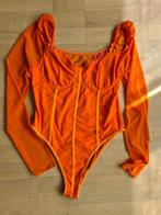 Oranje doorschijnende bodysuit, Kleding | Dames, Oranje, Effordram, Ophalen of Verzenden, Body of Korset