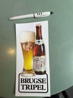 Brugse Tripel sticker lang model, Verzamelen, Ophalen of Verzenden, Nieuw, Overige typen, Overige merken