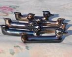 6 porte couvert metal argenté forme canard, Antiquités & Art, Enlèvement ou Envoi
