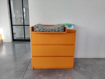 Verzorgtafel / commode incl. verzorgkussen, Comme neuf, 50 à 70 cm, 75 à 100 cm, Commode