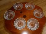 1 set van 6 schalen van geslepen glas, Ophalen, Nieuw, Glas, Kom(men)