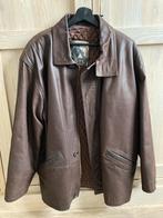 lederen jas maat L, Kleding | Heren, Verzenden, Zo goed als nieuw, Maat 52/54 (L)