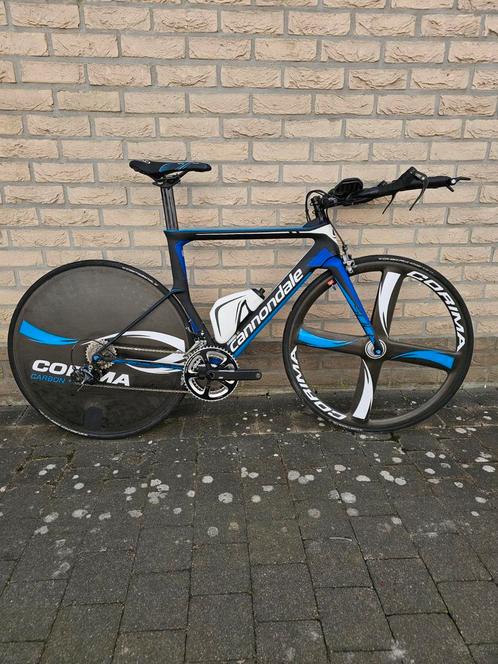 Cannondale Slice full carbon tijdritfiets, Ultegra 11s, M 54, Fietsen en Brommers, Fietsen | Racefietsen, Zo goed als nieuw, Heren