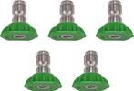 Nozzle spray 25 set van 10 stuks kleur groen sproeier softw, Ophalen of Verzenden, Nieuw