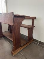 Oude schoolbank, Ophalen, Gebruikt, Bureau