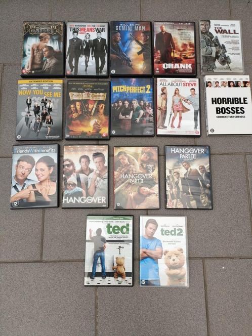 Dvd's Ted, Hangover, Gemini man...., CD & DVD, DVD | Autres DVD, Comme neuf, À partir de 12 ans, Enlèvement ou Envoi