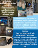 Uitverkoop.., Ophalen