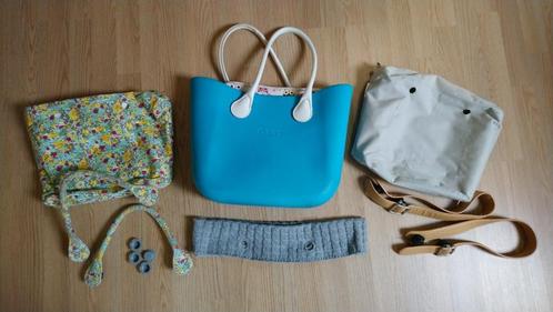 Handtas O-bag, Handtassen en Accessoires, Tassen | Damestassen, Gebruikt, Handtas, Blauw, Ophalen