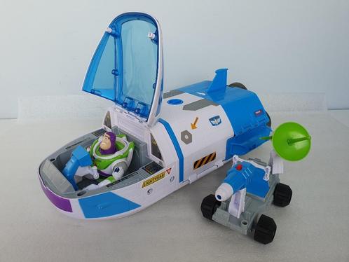 Toy Story: Buzz Lightyear Star Command Spaceship (Mattel), Verzamelen, Disney, Gebruikt, Beeldje of Figuurtje, Ophalen of Verzenden