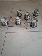 Theelichthouders in metaal, Huis en Inrichting, Ophalen, Zo goed als nieuw, Metaal