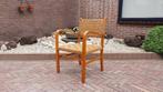 Vintage Bauhaus, papercord, fauteuil, Ophalen, Riet of Rotan, Minder dan 75 cm, Zo goed als nieuw
