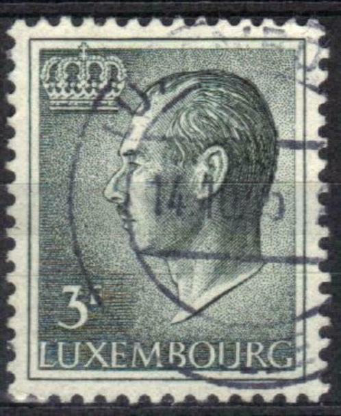 Luxemburg 1965-1966 - Yvert 665 - Groothertog Jan (ST), Timbres & Monnaies, Timbres | Europe | Autre, Affranchi, Luxembourg, Envoi