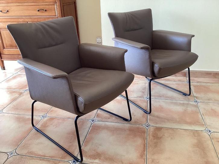 Prachtige Jori zeteltjes Model Aida(Topstaat), Huis en Inrichting, Fauteuils, Zo goed als nieuw, Leer, Ophalen