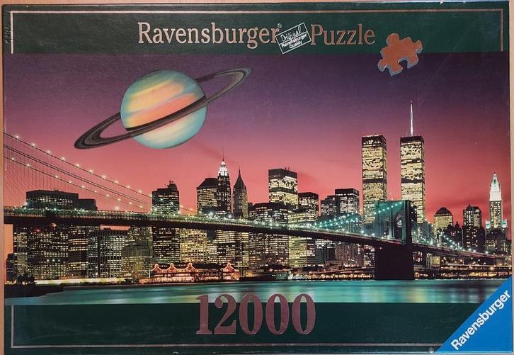 Puzzle Ravensburger : Vue de New York, Hobby & Loisirs créatifs, Sport cérébral & Puzzles, Comme neuf, Puzzle, Plus de 1 500 pièces