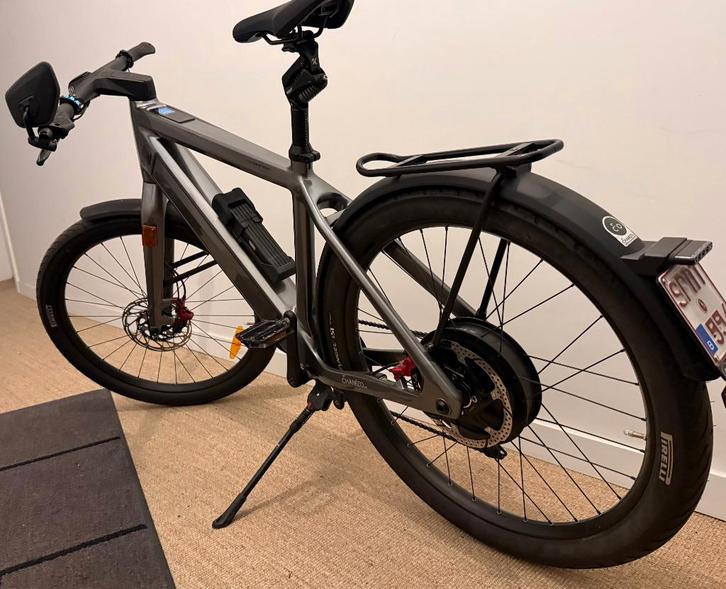 Stromer ST5 - LARGE - zadelvering- Unieke conditie, Fietsen en Brommers, Elektrische fietsen, Zo goed als nieuw, Stromer, 51 tot 55 cm