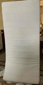 Matras 90 x 200 cm met afneembare hoes, Gebruikt, 90 cm, Eenpersoons, Matras