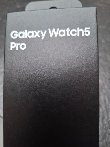 Galaxy watch 5pro 45mm beschikbaar voor biedingen