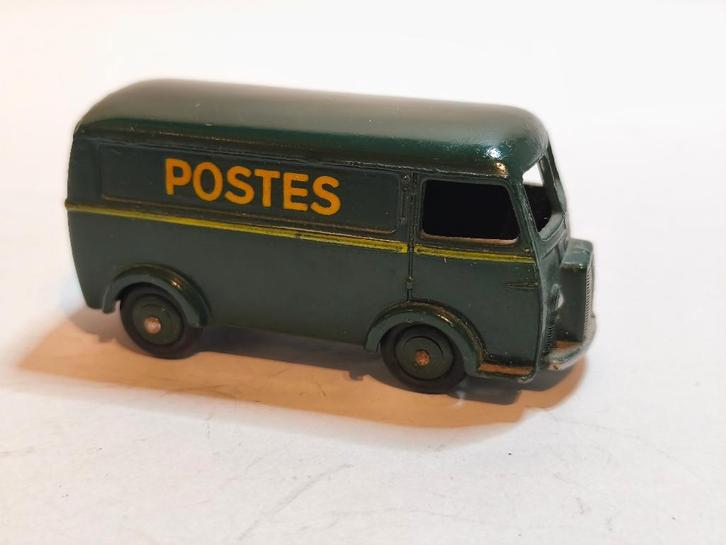DINKY TOYS FRANKRIJK PEUGEOT POSTBUS REF 25B, Hobby en Vrije tijd, Modelauto's | 1:43, Zo goed als nieuw, Bus of Vrachtwagen, Dinky Toys