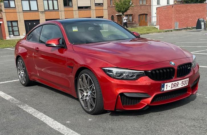Bmw M4, Autos, BMW, Particulier, Série 4, Essence, Euro 6, Coupé, 3 portes, Automatique, Rouge, Autre, Propulsion arrière, Enlèvement
