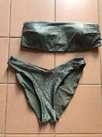 Groene bikini maat 36, Kleding | Dames, Badmode en Zwemkleding, Ophalen, H&M, Zo goed als nieuw, Bikini