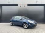 Opel Corsa 1.2 Essence climatisé Euro5 A Carnet Contrôle Ok, Auto's, Opel, Euro 5, Zwart, Blauw, Leder en Stof