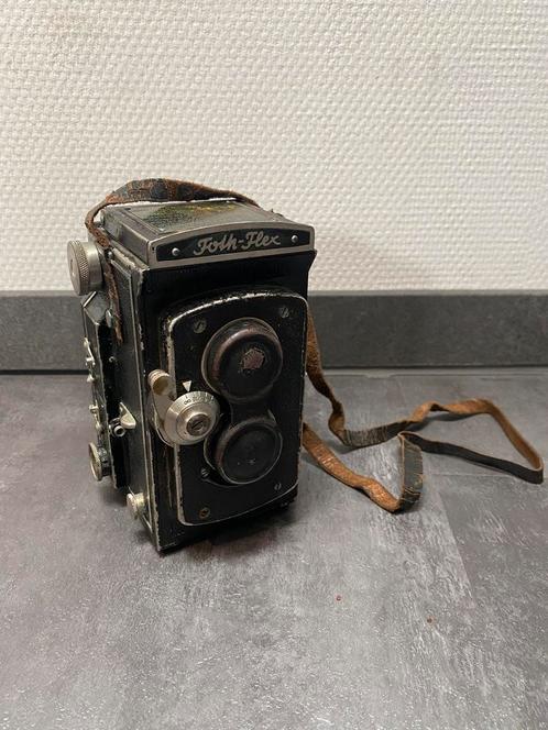 (1935)Foth Flex II TLR - SNr : 26661 foto camera., Audio, Tv en Foto, Fotocamera's Analoog, Gebruikt, Ophalen of Verzenden