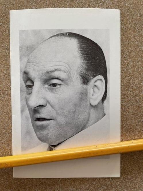 PROF-RENNER ALBERT SERCU (vader van Patrick SERCU)  BORNEM, Verzamelen, Bidprentjes en Rouwkaarten, Bidprentje, Ophalen of Verzenden