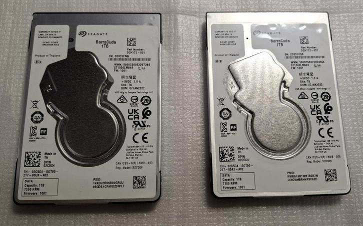 1TB Seagate Barracuda (nieuw) voor laptop of PlayStation, Computers en Software, Harde schijven, Nieuw, Console, Intern, HDD, SATA