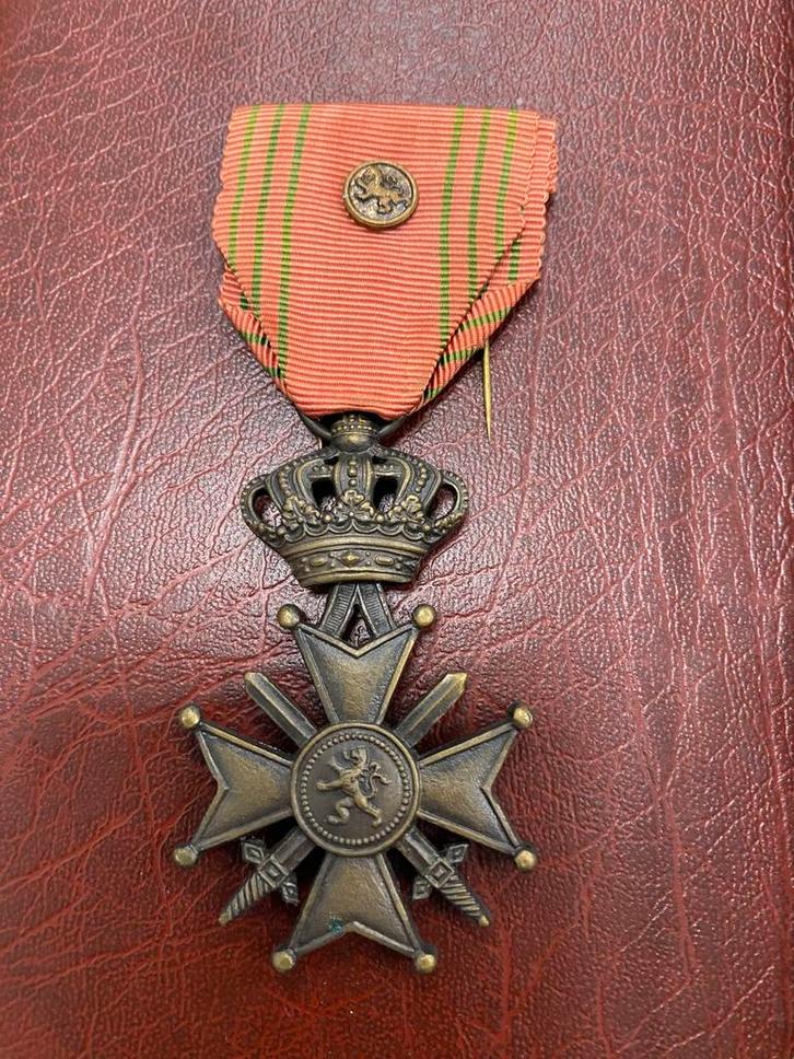 Medaille 71 LEOPOLD III MASSIVE  UNIBLOC, Verzamelen, Militaria | Tweede Wereldoorlog, Ophalen of Verzenden