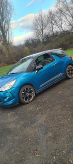 Citroën DS3 1.6 112, Zwart, Blauw, Alcantara, Particulier